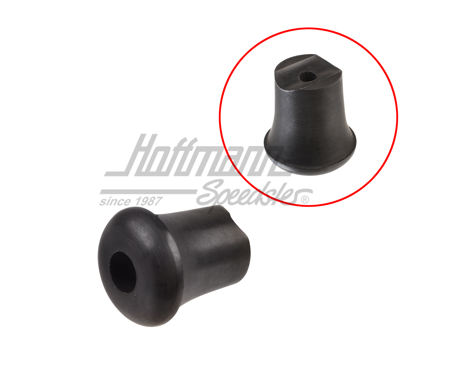 Gummipuffer, Rückenlehne, 67-70, links | 211 881 865 B | 098-0450-01