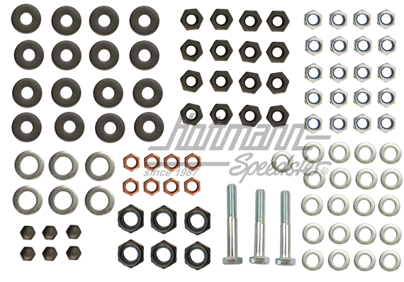 Schraubensatz, Motor, komplett, M8 | 4018 | 020-0268-08