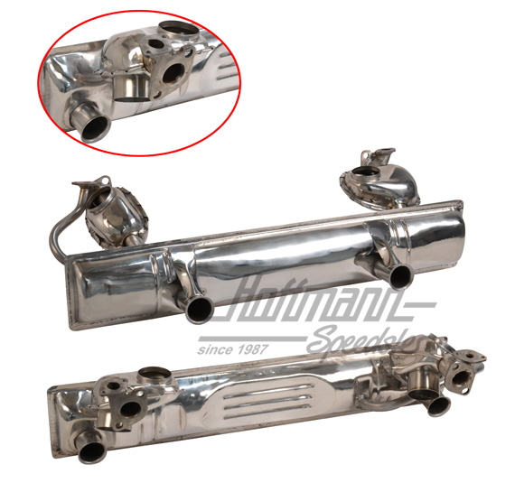 Auspufftopf, 25KW/34PS, 1.63-, Edelstahl | 113 253 053 D/L | 020-3408-10