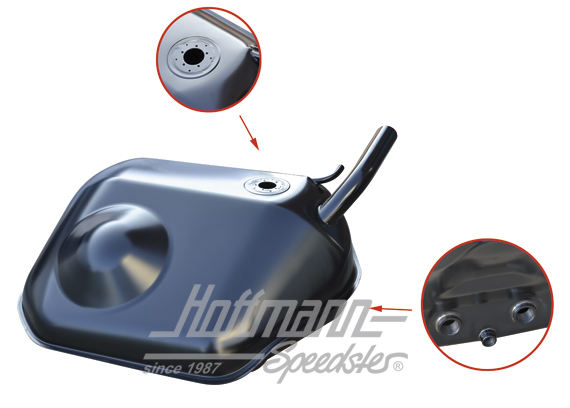 Tank, 100L, Porsche 911/912, 65-73/74-89