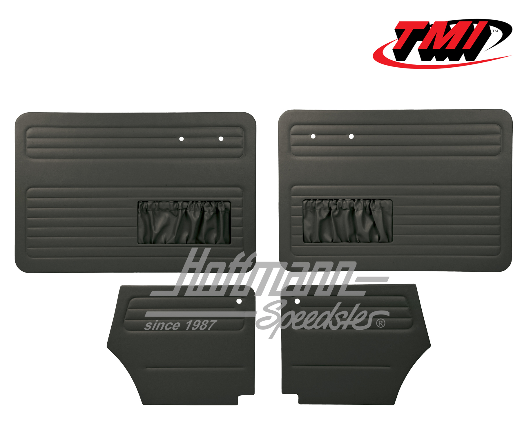 Tür- und Seitenverkleidungen, Cabrio, 55-64, schwarz | 10-1327-11 | 055-7551