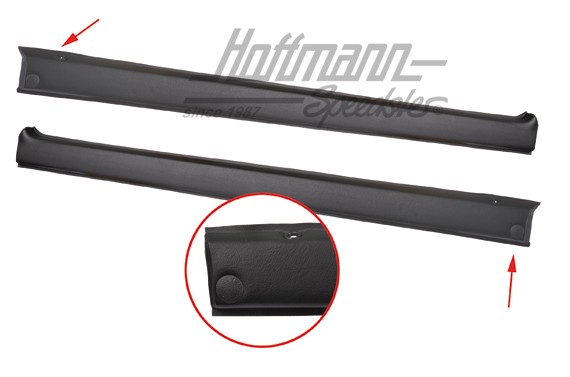 Abdeckungen, Türbrüstung, Golf 1 Cabrio | 155 867 219/220 8BM | 180-1948-20