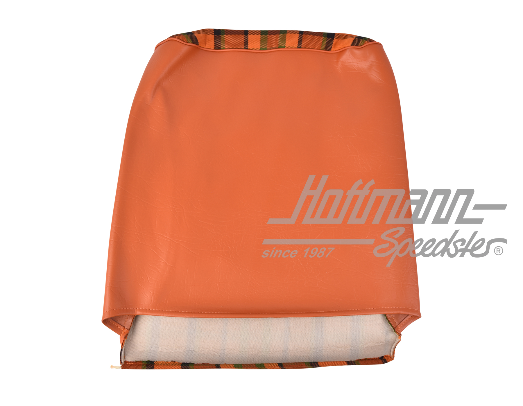 Sitzbezug, Westfalia, rot/orange, 74-79