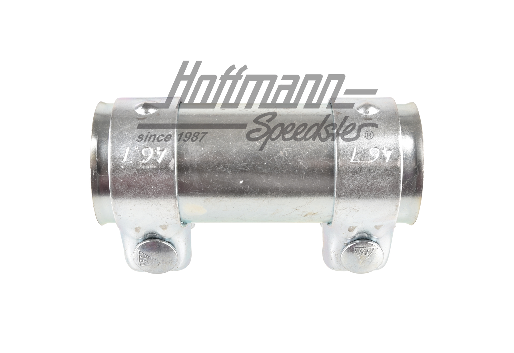 Schelle, doppelt, 42 mm, universal