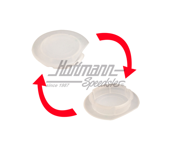 Verschlussstopfen, Schrauben, Klapptür | 211 841 549 | 089-0430-10