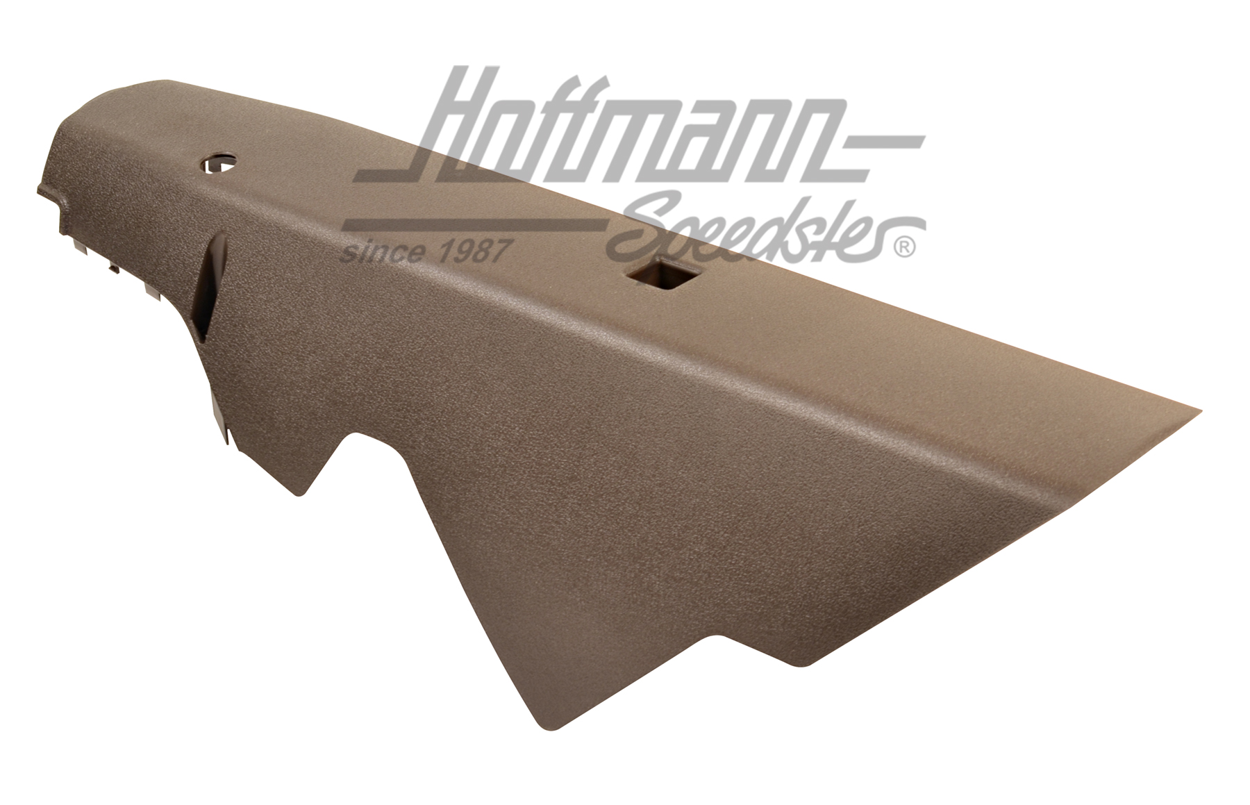 Verkleidung, Lenkradschloss, unten,braun