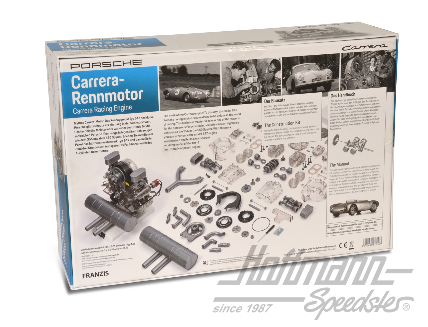 Porsche Carrera-Rennmotor, Modellbausatz