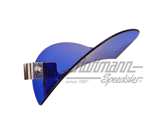 Wirbulator, Frontscheibe, blau