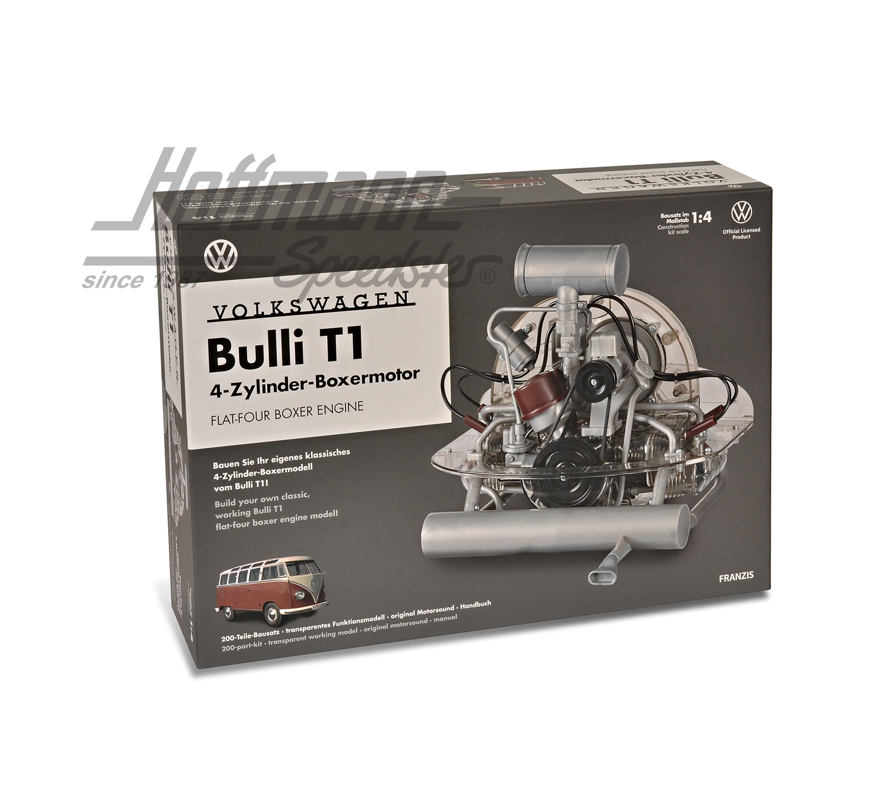 VW Bulli T1 Motor, Modellbausatz | 40 19631 67152-3 | 046-1015