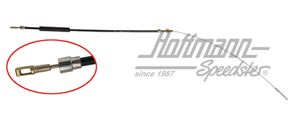 Handbremsseil, Porsche 911 Turbo, 75-77 | 930 424 553 00 | 522-1517