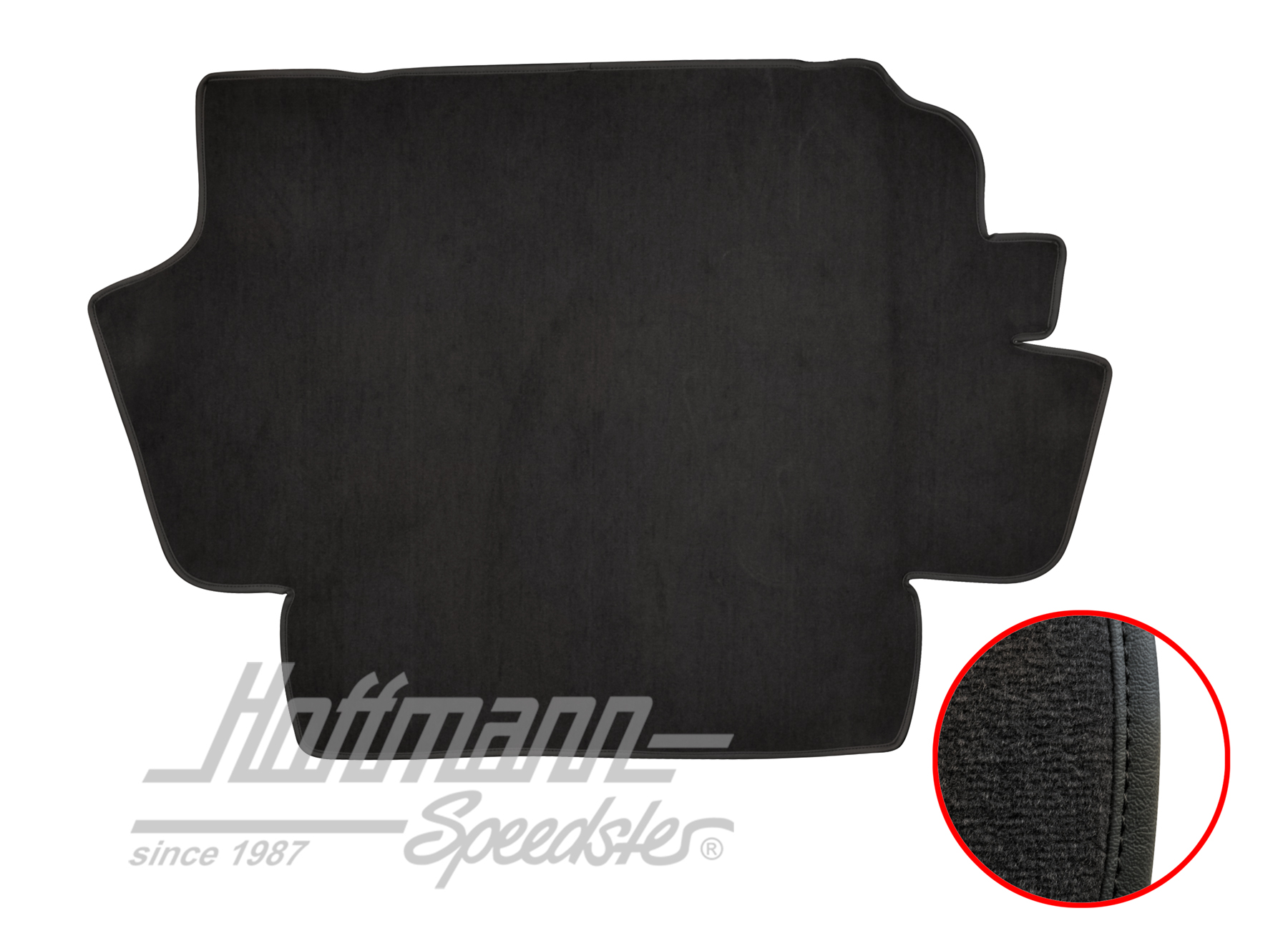 Teppichsatz, Kofferraum, 8.61-, schwarz |  | 026-6421