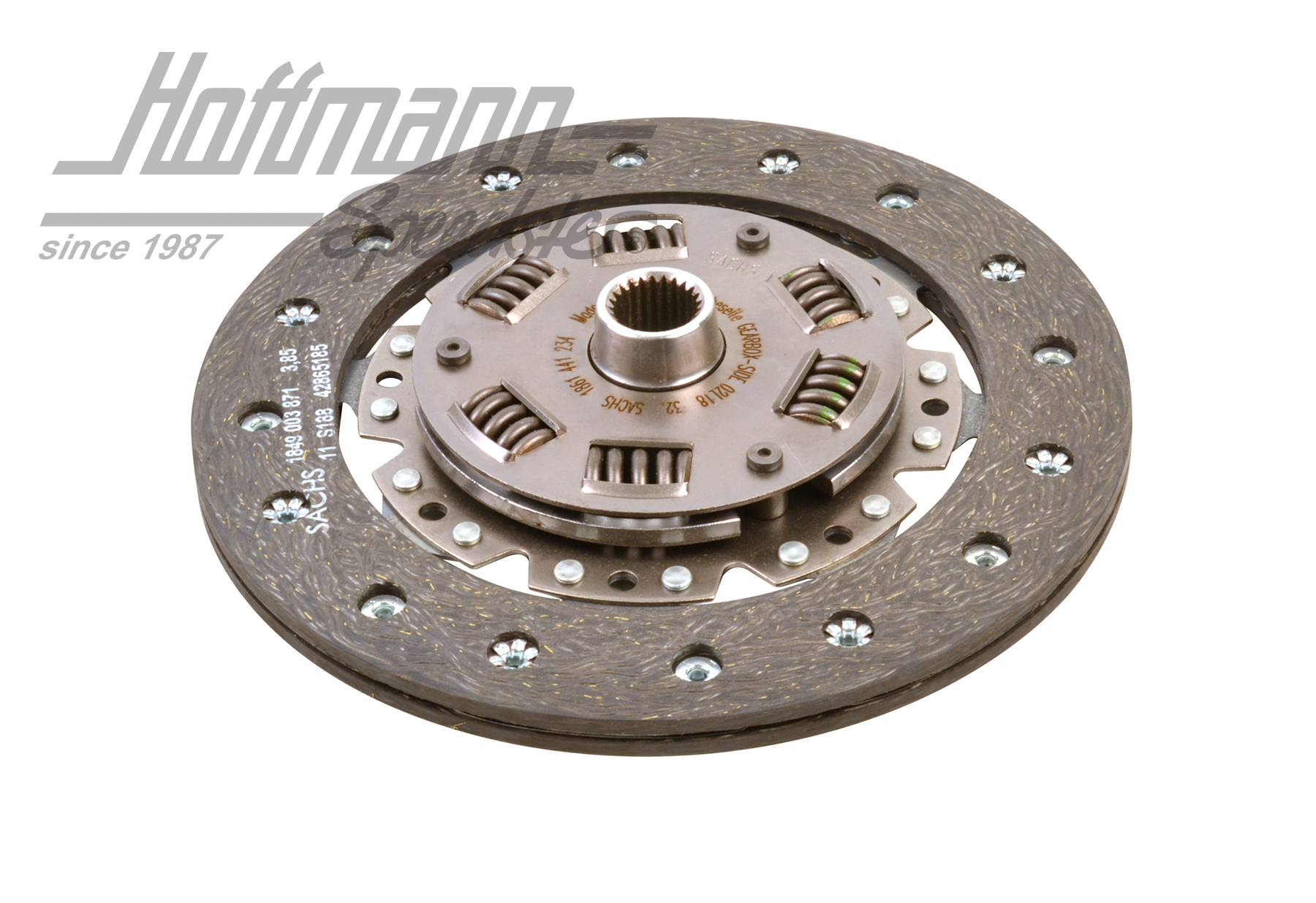 Kupplungsscheibe, 210mm, 1.7-1.8, Top-Q. | 211 141 031 G | 090-0600-10