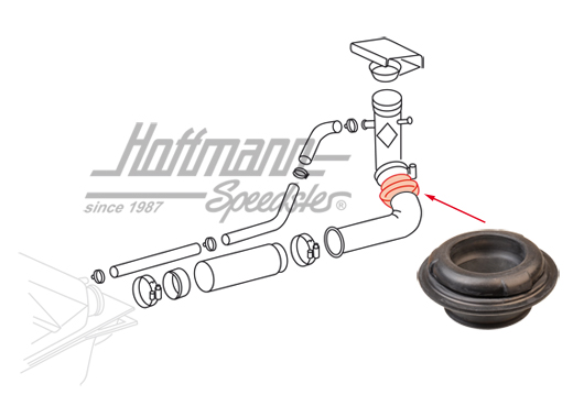 Dichtung, Tankeinfüllstutzen, 5.68-7.74 | 141 201 139 A | 060-1308
