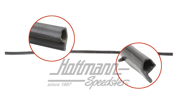 Dichtung, Fronthaube, vorne, Golf 2