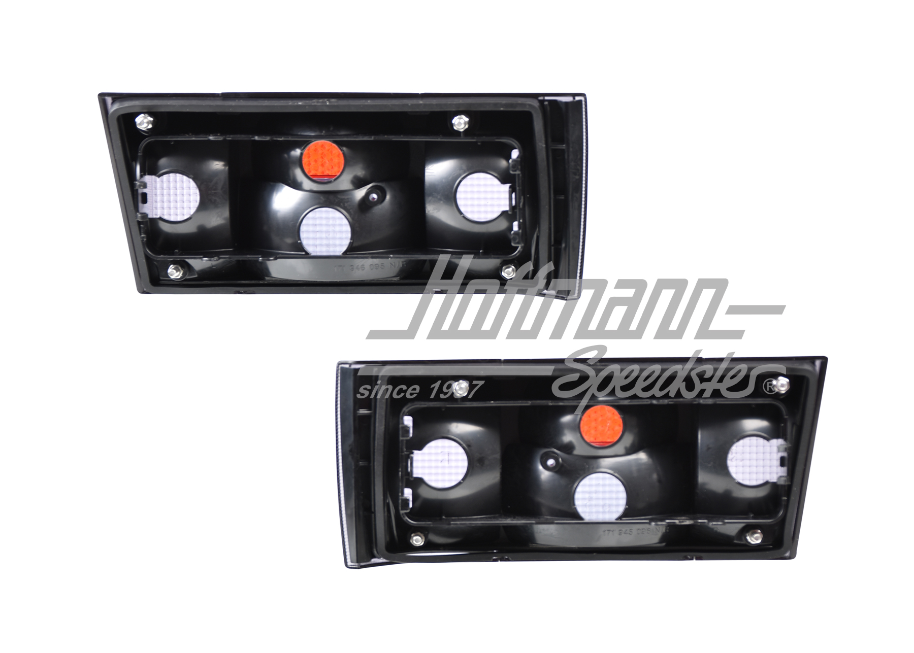 Rückleuchten, Golf 1, 74-93, schwarz/rot