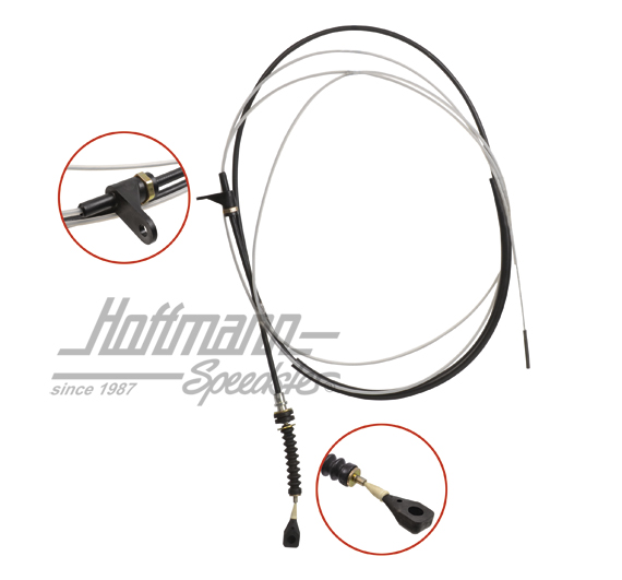 Gaszug, 3924mm, Bus T3 Syncro, Diesel | 251 721 555 E | 307-5715
