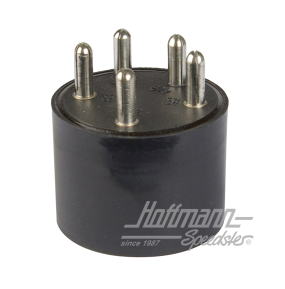 Relais, schwarz, rund (Einheitsrelais) | 911 615 109 01 | 580-1310-09