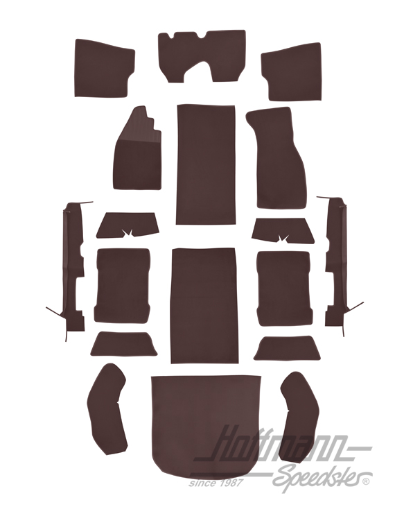 Teppichsatz für Limousine, 8.72-, grau |  | 026-5823