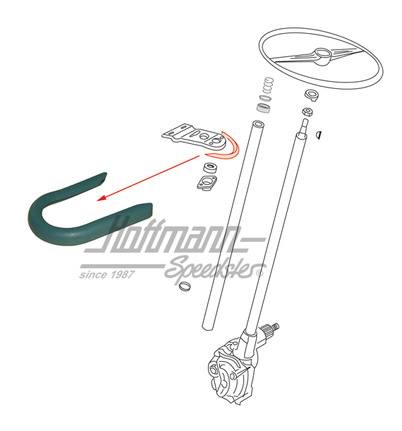 Knieschutz, Lenkradhalter, Bus T1 | 211 415 639 GY | 089-4200