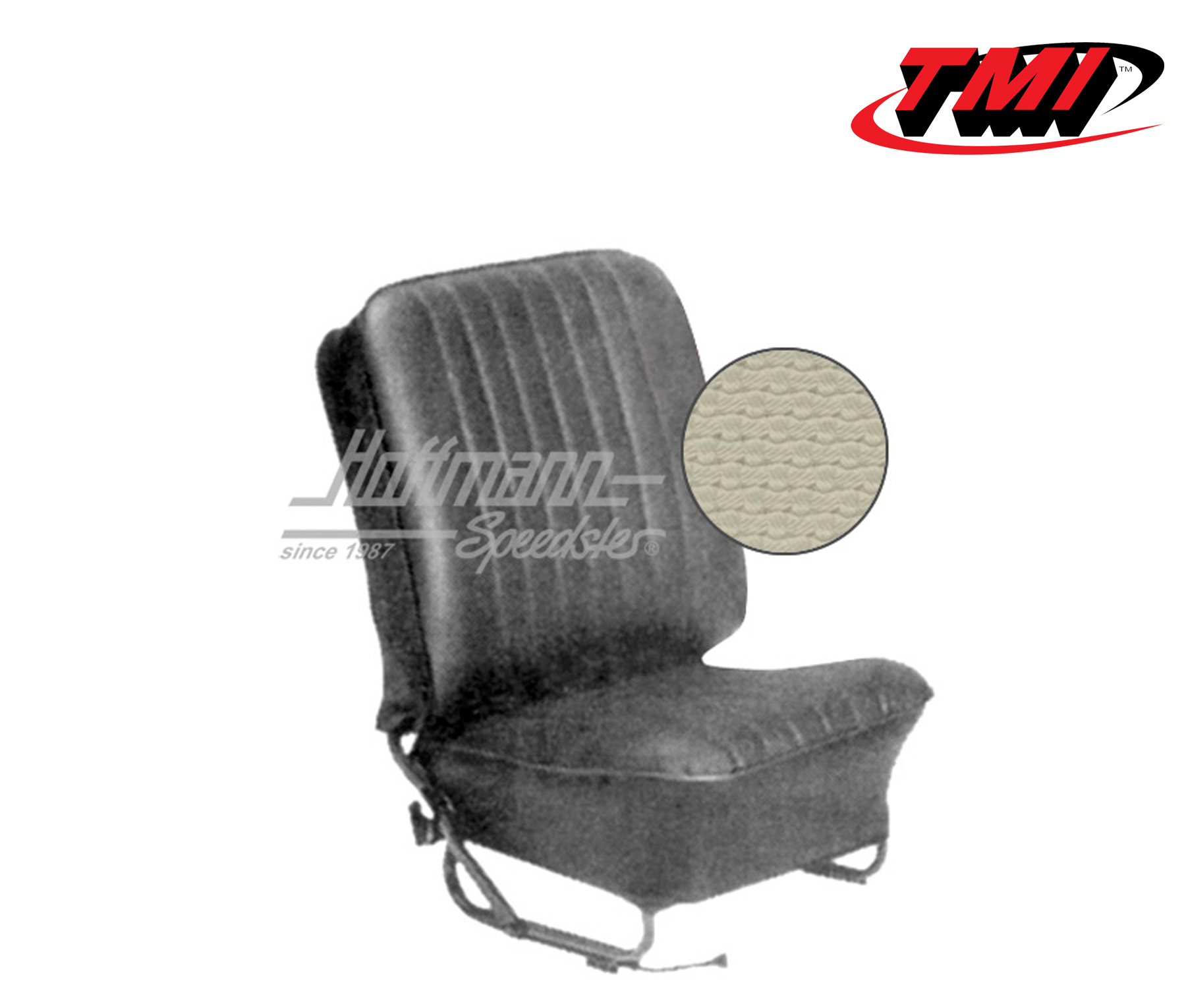 Sitzbezüge, Limousine, 57-64, Korbmuster, altweiß | 43-1123-05 | 055-5650
