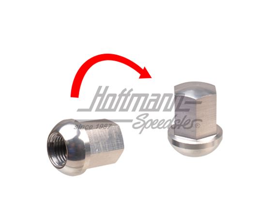 Radmutter, Alu, Chrom | 911 601 881 CHR | 580-7205-05