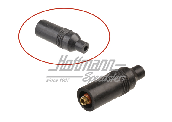 Stecker, Zündspule, gerade, 82- | 052 035 281 | 190-1158