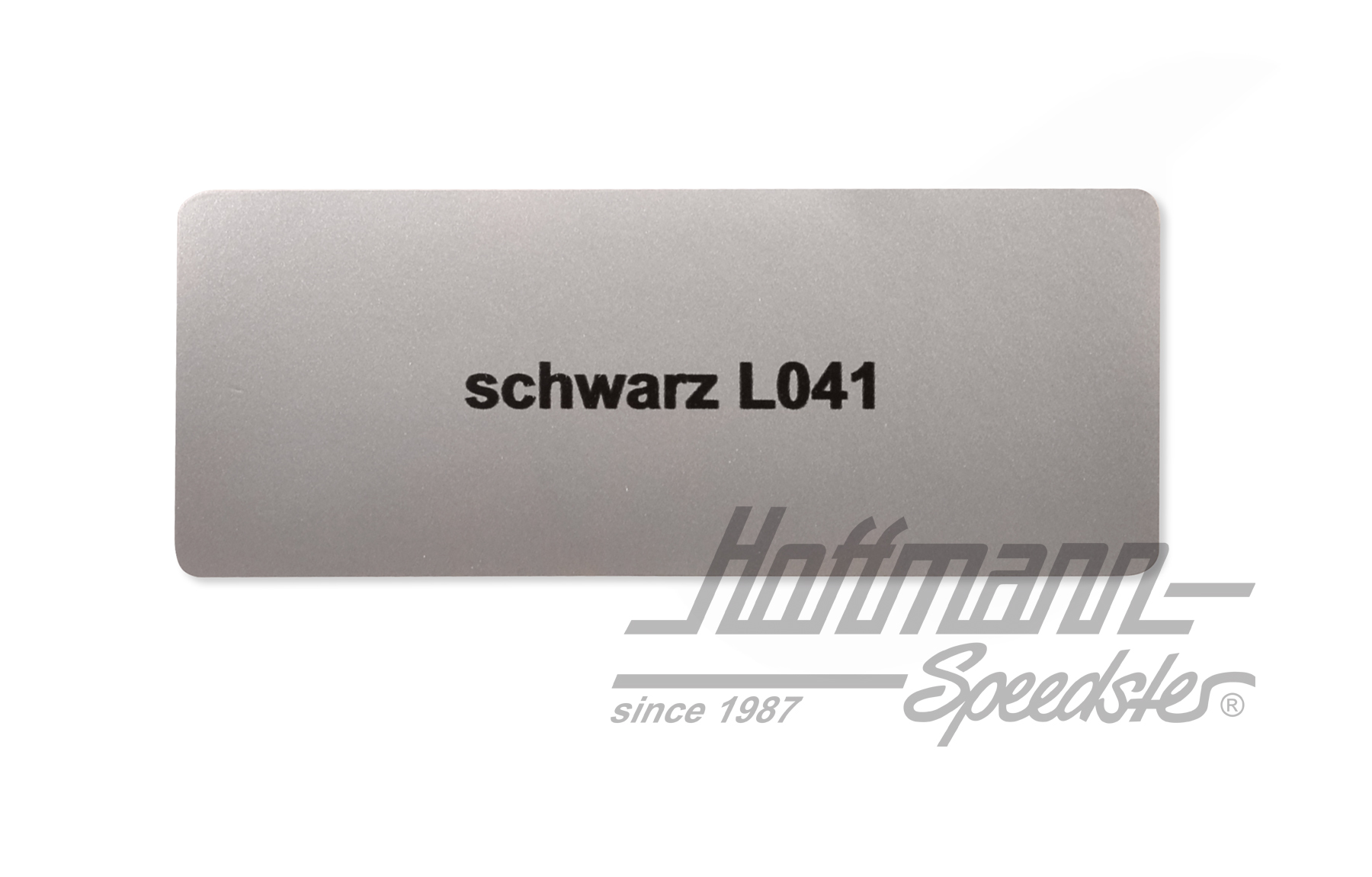 Aufkleber, Farbnummer L041, schwarz | L041 | 021-0180-01