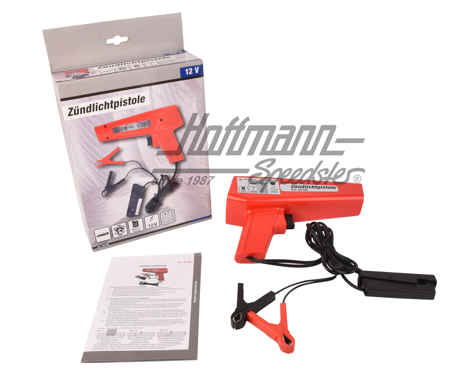 Zündlichtpistole, 12 Volt |  | 027-0843