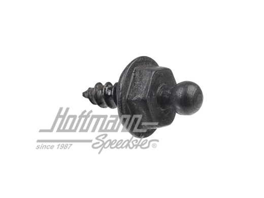 Tenax-Unterteil, 4.2x10, schwarz