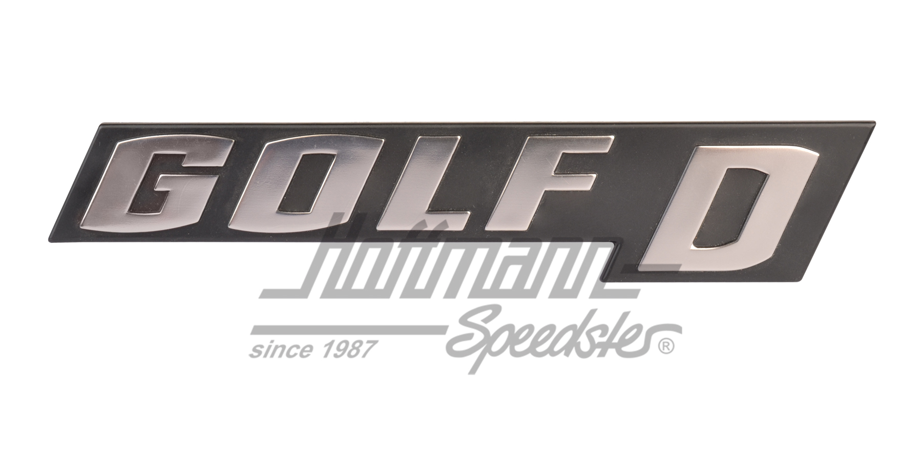 Schriftzug, Golf D, hinten, Golf 1 | 171 853 687 P | 180-6560-04