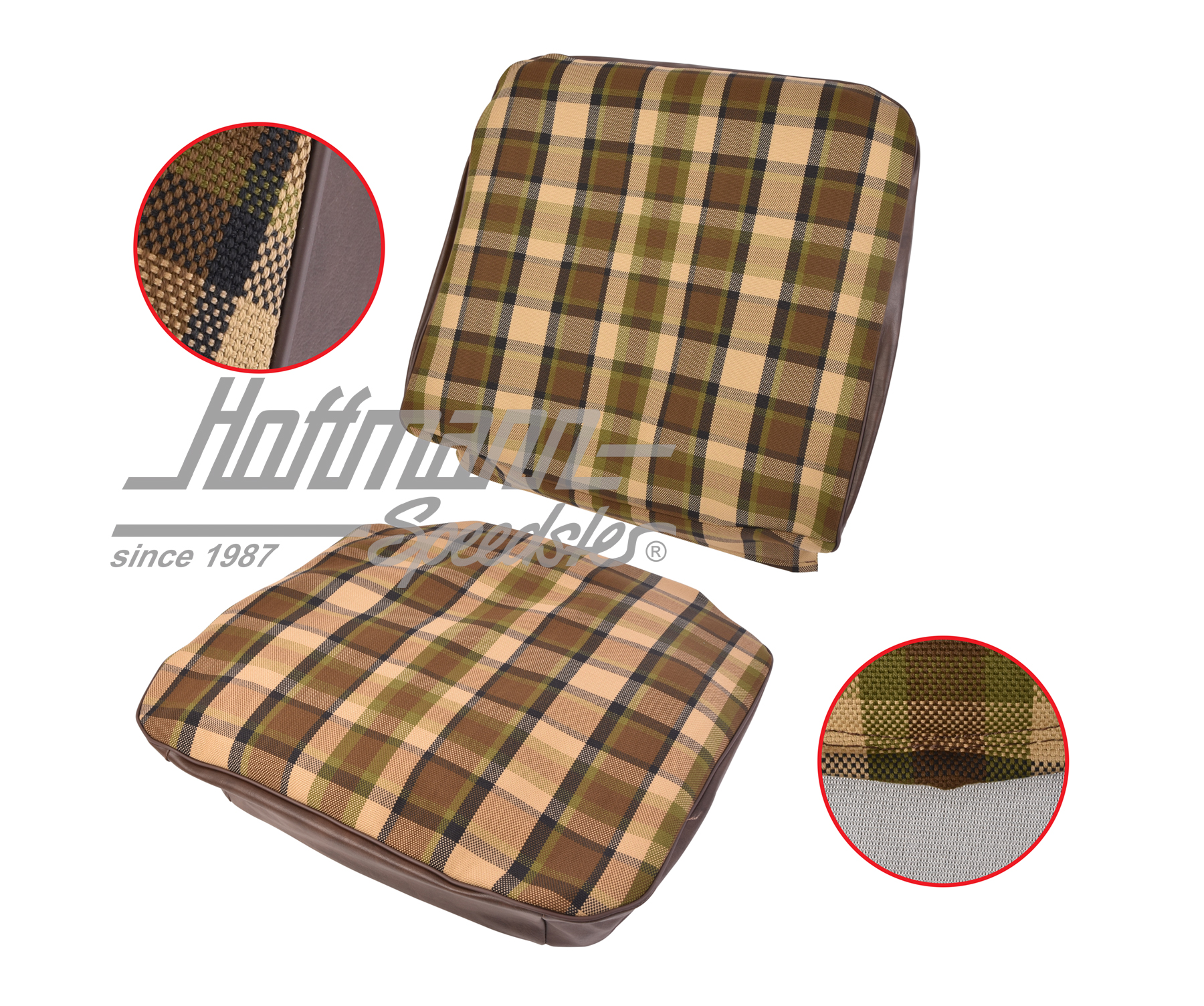 Sitzbezug, Westfalia, braun/beige, 68-74 |  | 098-1300-53