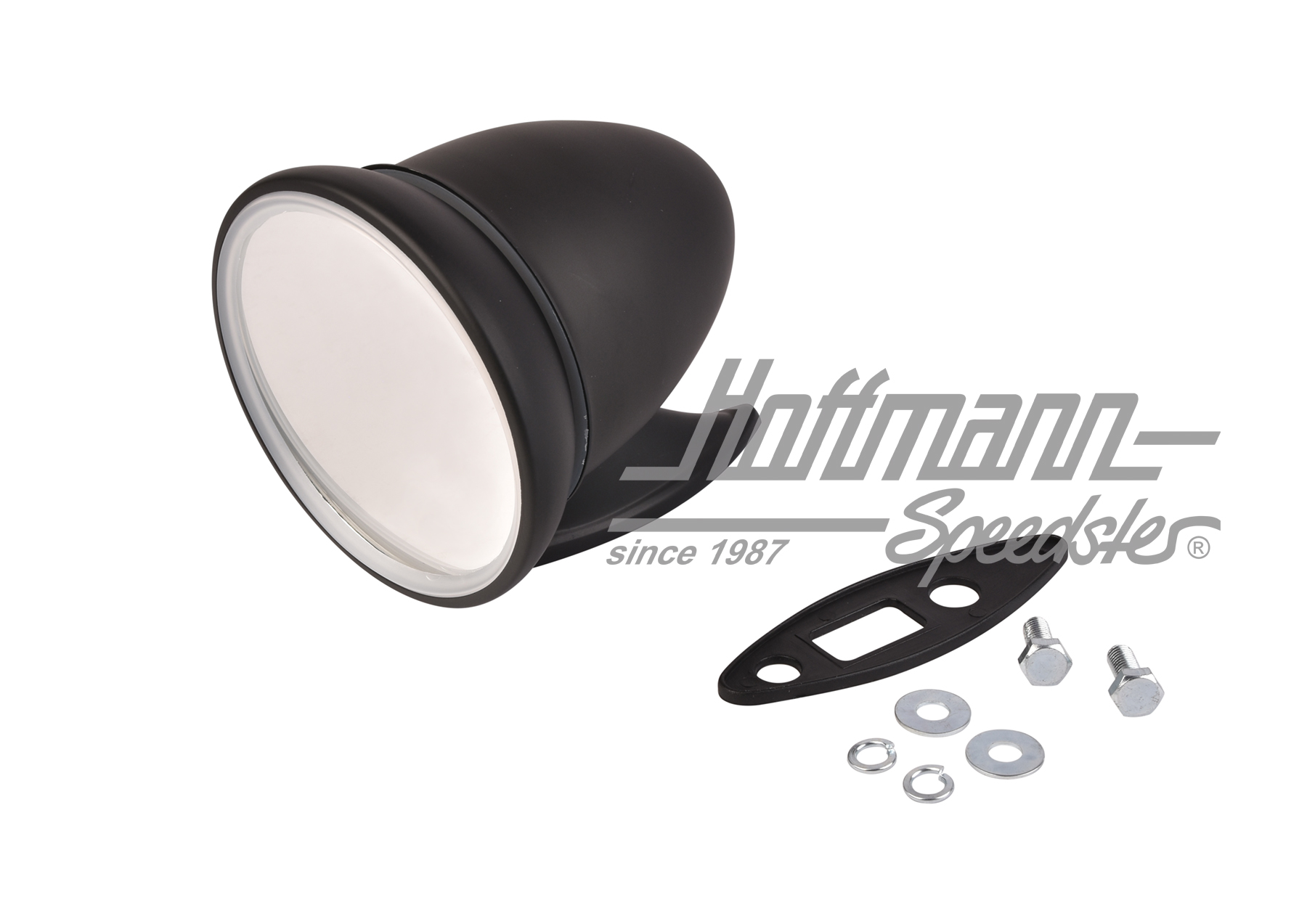 Sportspiegel "Torpedo", schwarz, li./re. | AC 857 000 | 045-9225
