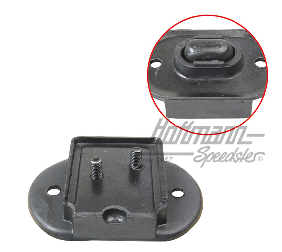 Getriebelager, Gummi / Metall, vorne, 8.65- | 311 301 265 B | 020-0688