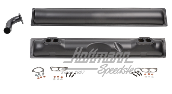 Sportauspuff, Stahlblech, 914/4, 1.7-1.8 | 021 251 053 C | 600-2098