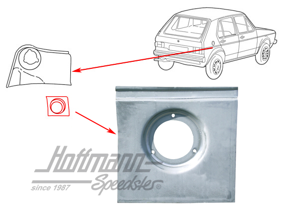Tanklochblech, außen | 620 29 0 | 185-0360