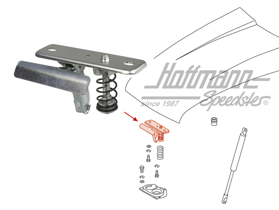Oberteil, Fronthaubenschloss, 65-73