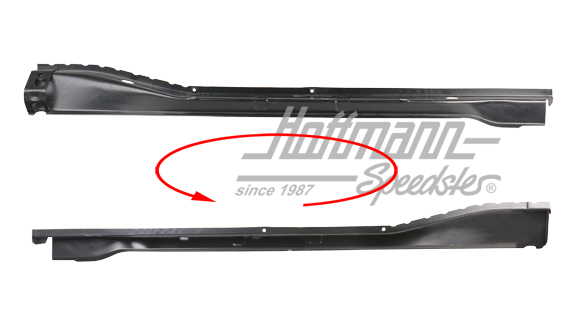 Innenschweller, Bus T3, rechts, Top Qual | 253 801 252 | 390-0400-12