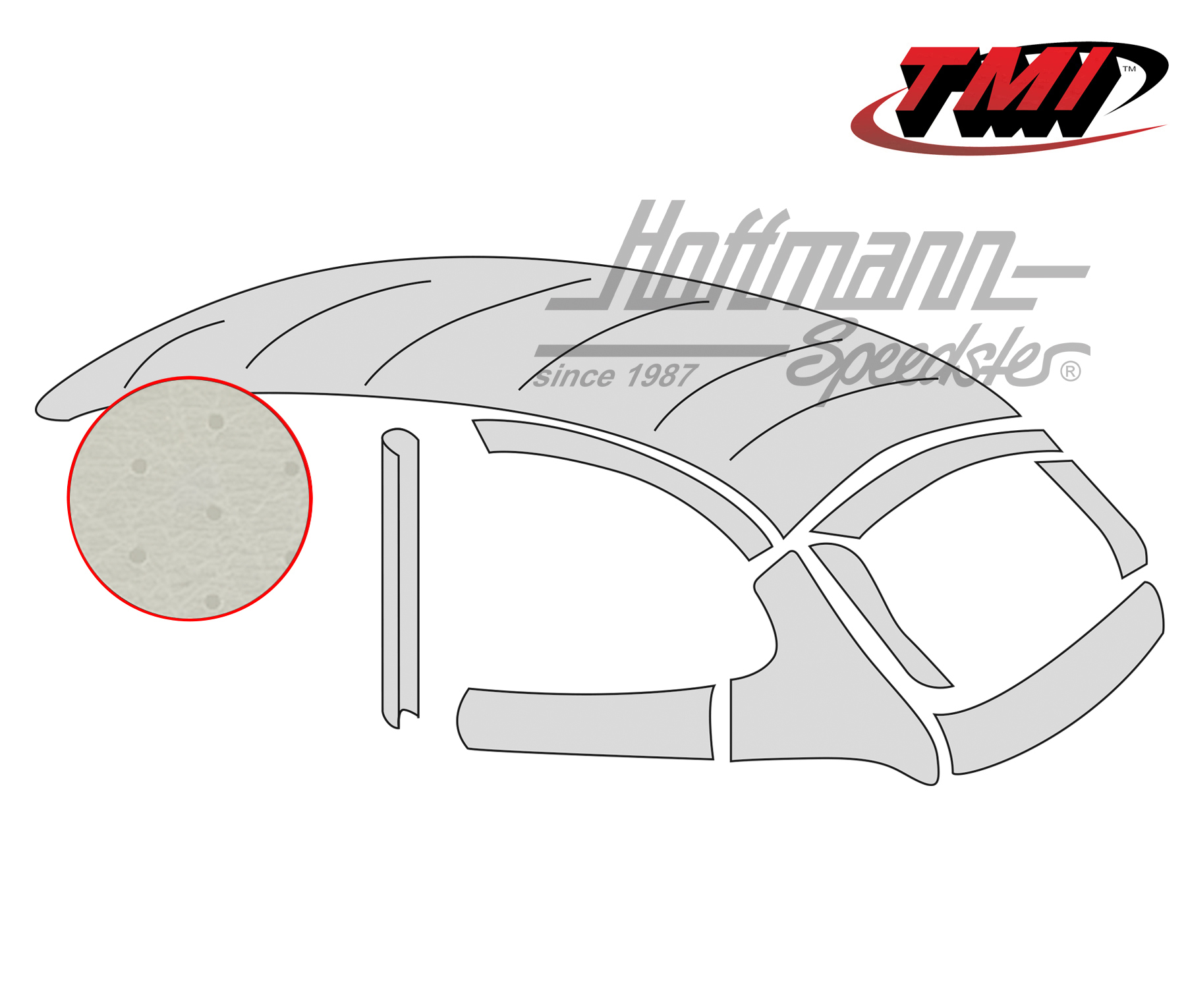 Himmel, Original-Style, perforiert grau, 8.60-7.62 | 20-1116-46 | 055-7192-30