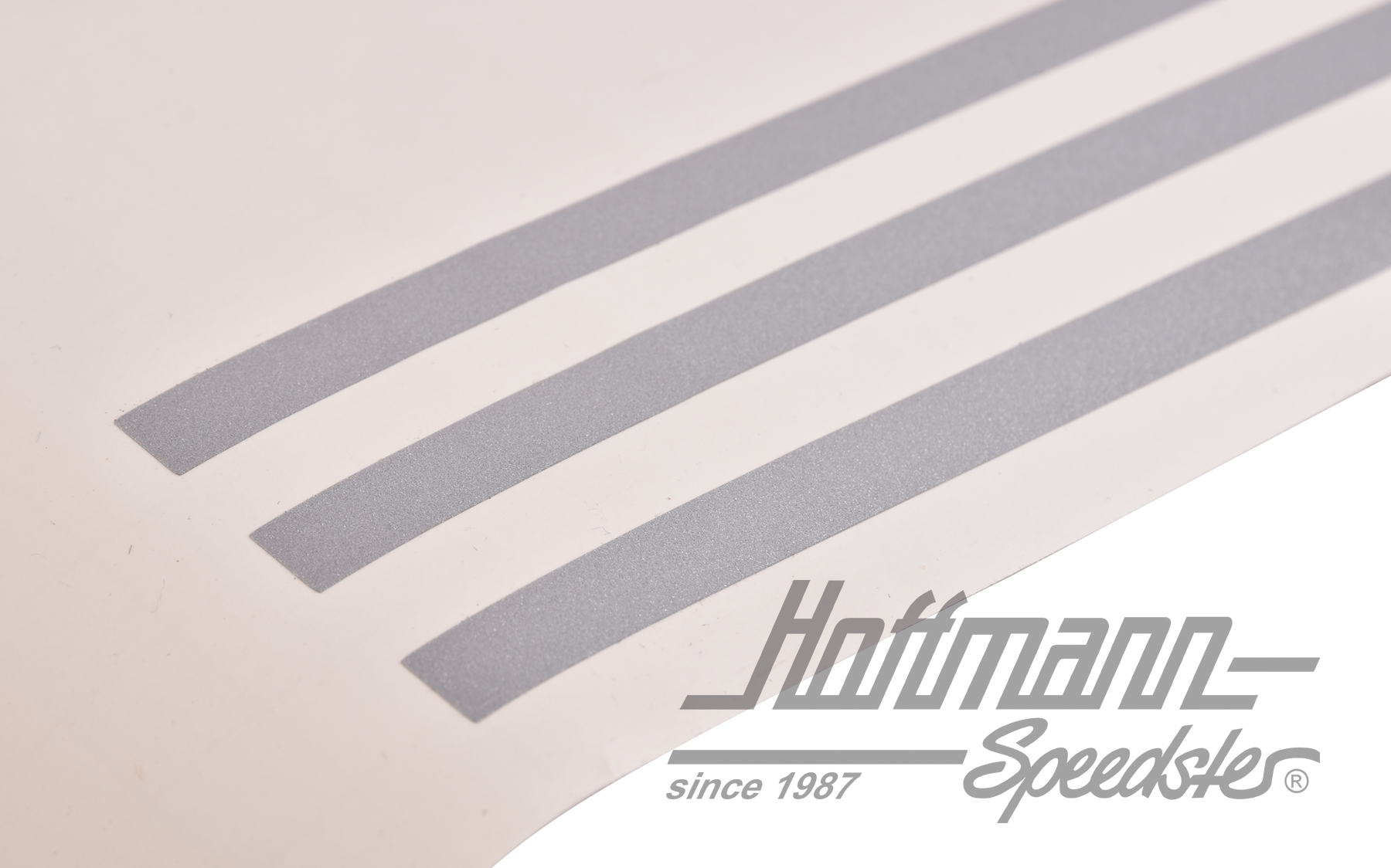 Zierstreifensatz, 10mm, silber