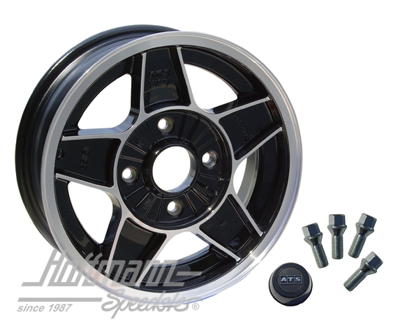 ATS Sternfelge, 5.5x15 ET25, schwarz / poliert | 055525 1900 001 | 070-6012