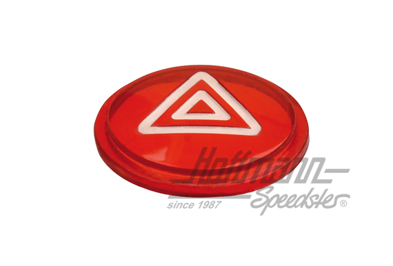 Symboleinsatz, Warnblinkschalter | 111 941 543 F | 020-2430-14