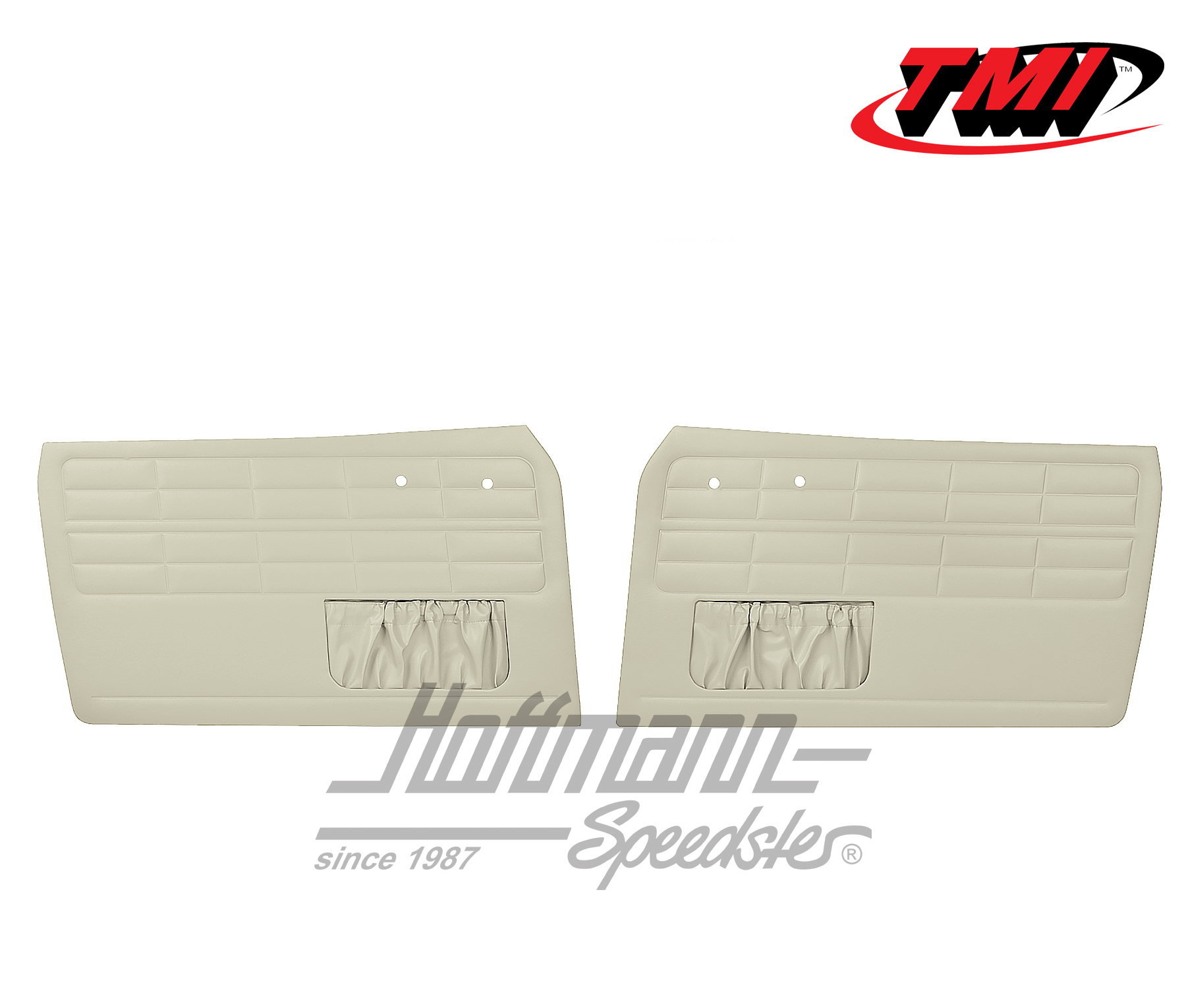 Türverkleidungen, Karmann Ghia, -7.63, altweiß | 10-1504-15 | 066-0020-04