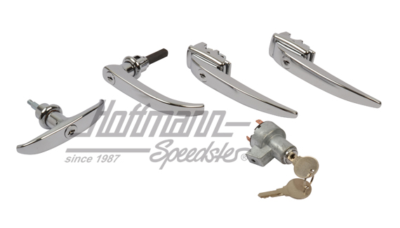 Schließgarnitur, Bus T1, 61-63 (groß) | 211 898 002 | 089-5082-14