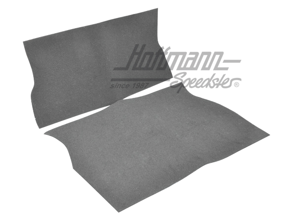 Kofferraumteppich, Golf 1 Cabrio, grau | CK5527 Grey | 180-3033-18