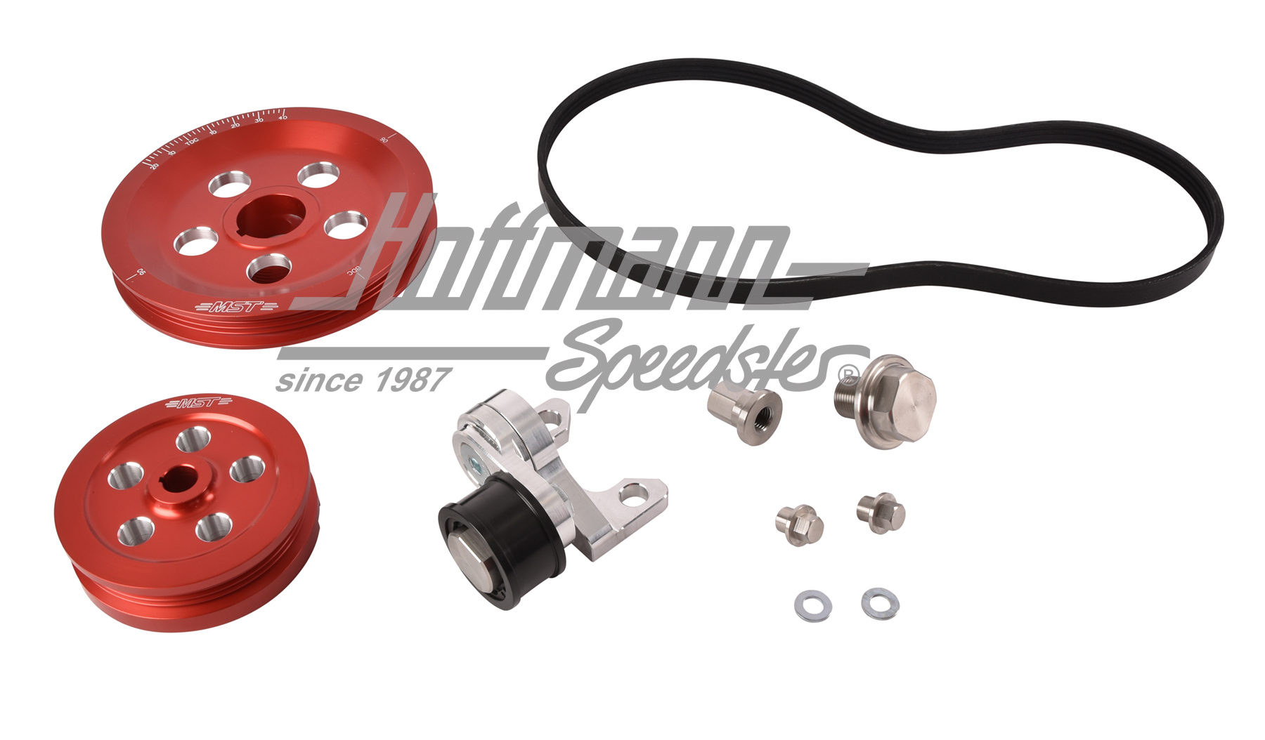 Riemenscheiben-Kit, MST, rot | M10400210 | 010-1073-06