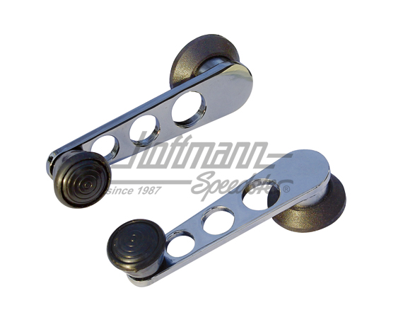 Fensterkurbel, Chrom/schwarz, -7.67 | --- --- --- | 010-3107