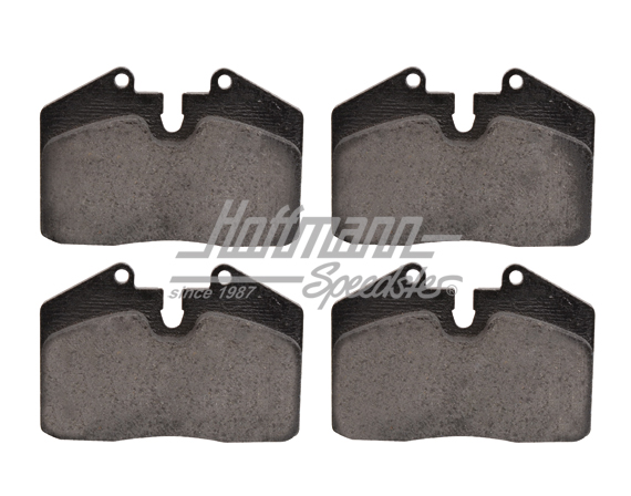 Bremsklötze, vorne/hinten, 911, 17.2mm | 965 352 939 04 | 522-1124