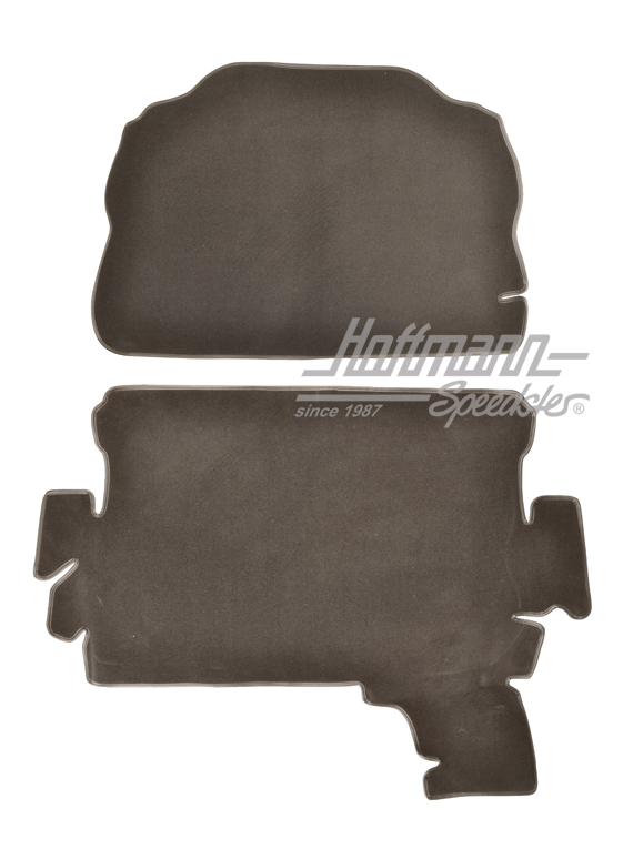 Teppichsatz, Kofferraum, 1303, grau |  | 026-6623