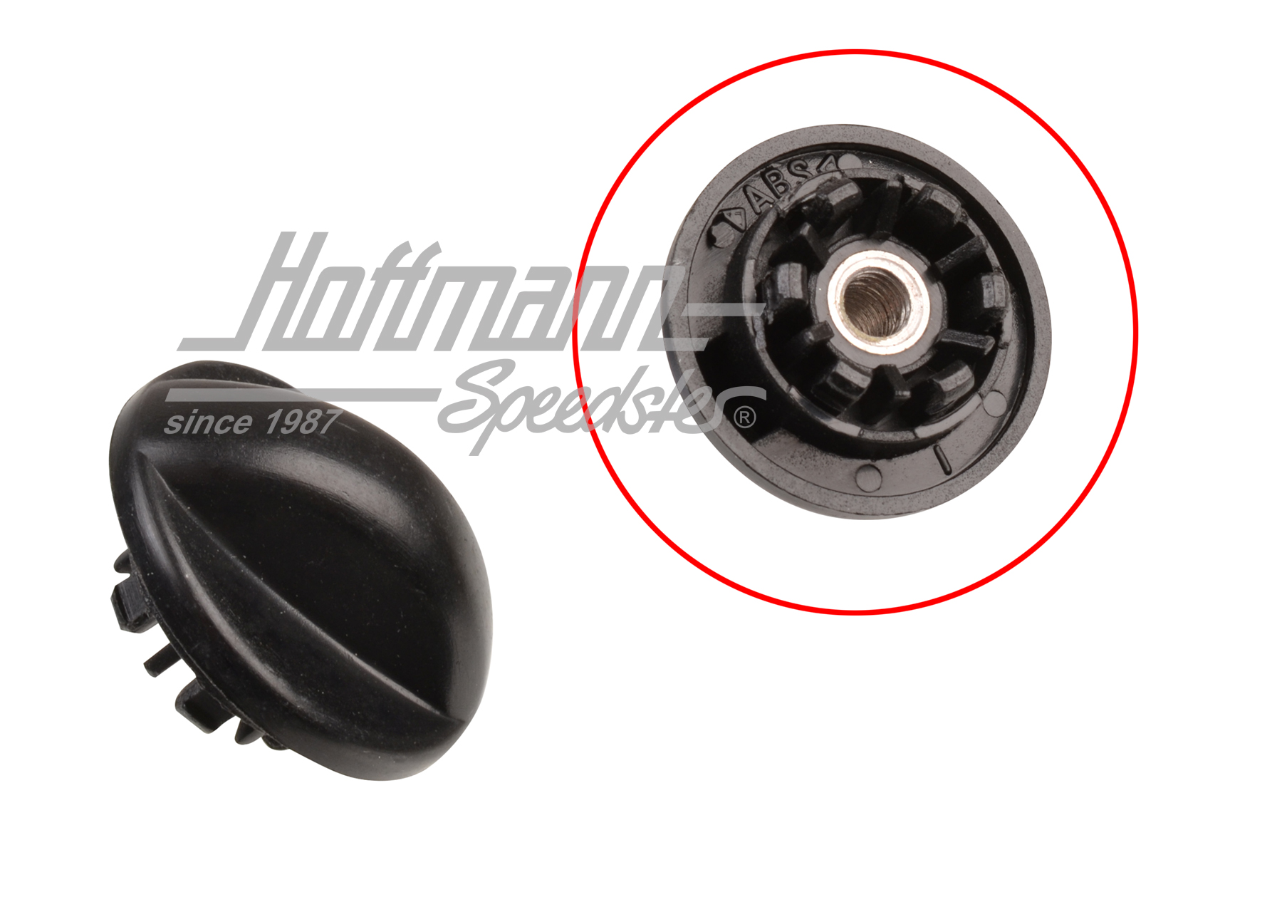 Knopf, Ablagekasten, Bus T4, links | 701 858 979 | 408-5610-40