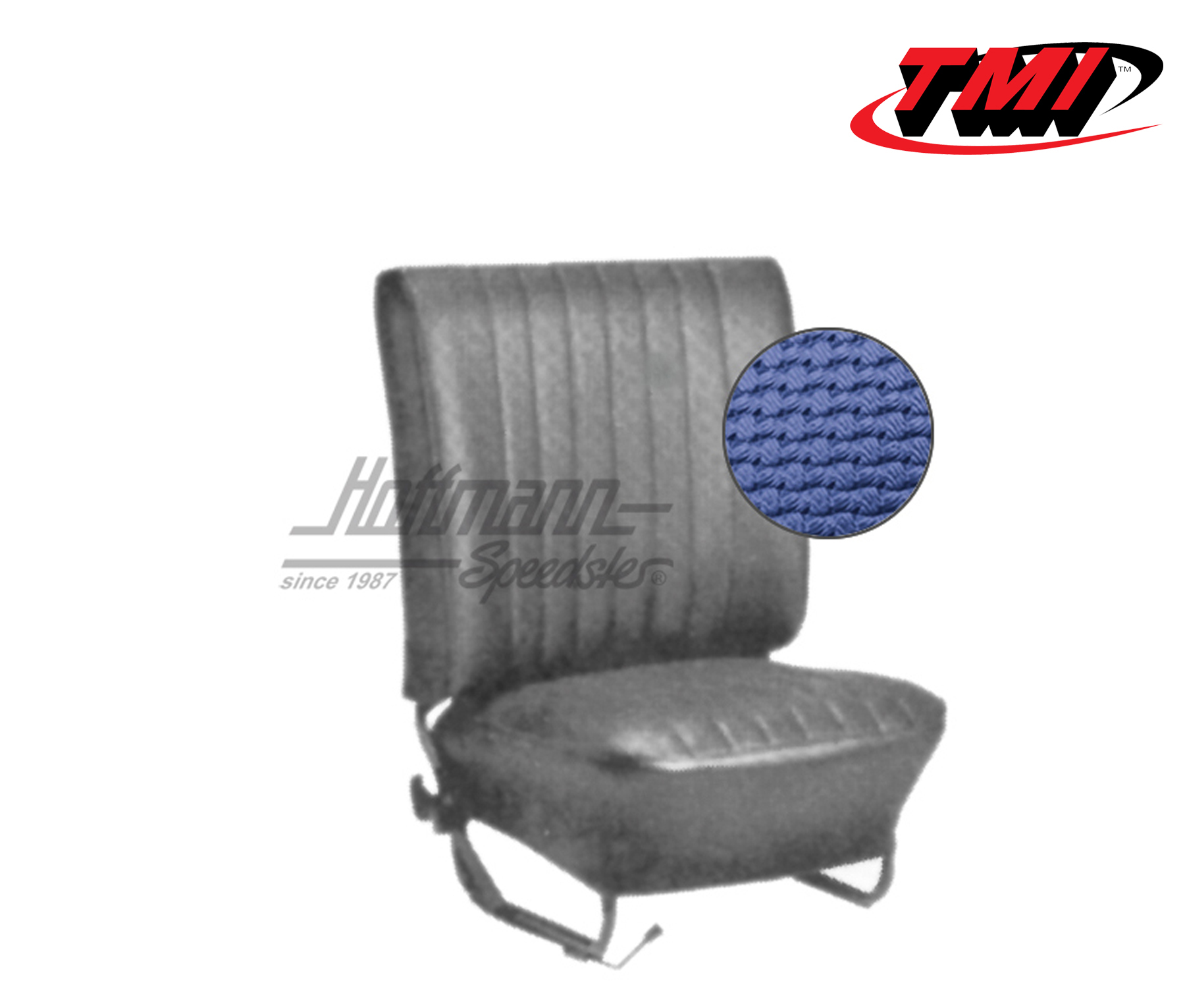 Sitzbezüge, Limousine, 67-72, Korbmuster, blau | 43-1130-08 | 055-5920